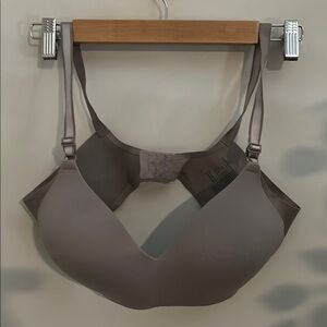 Seamless Grey Bra